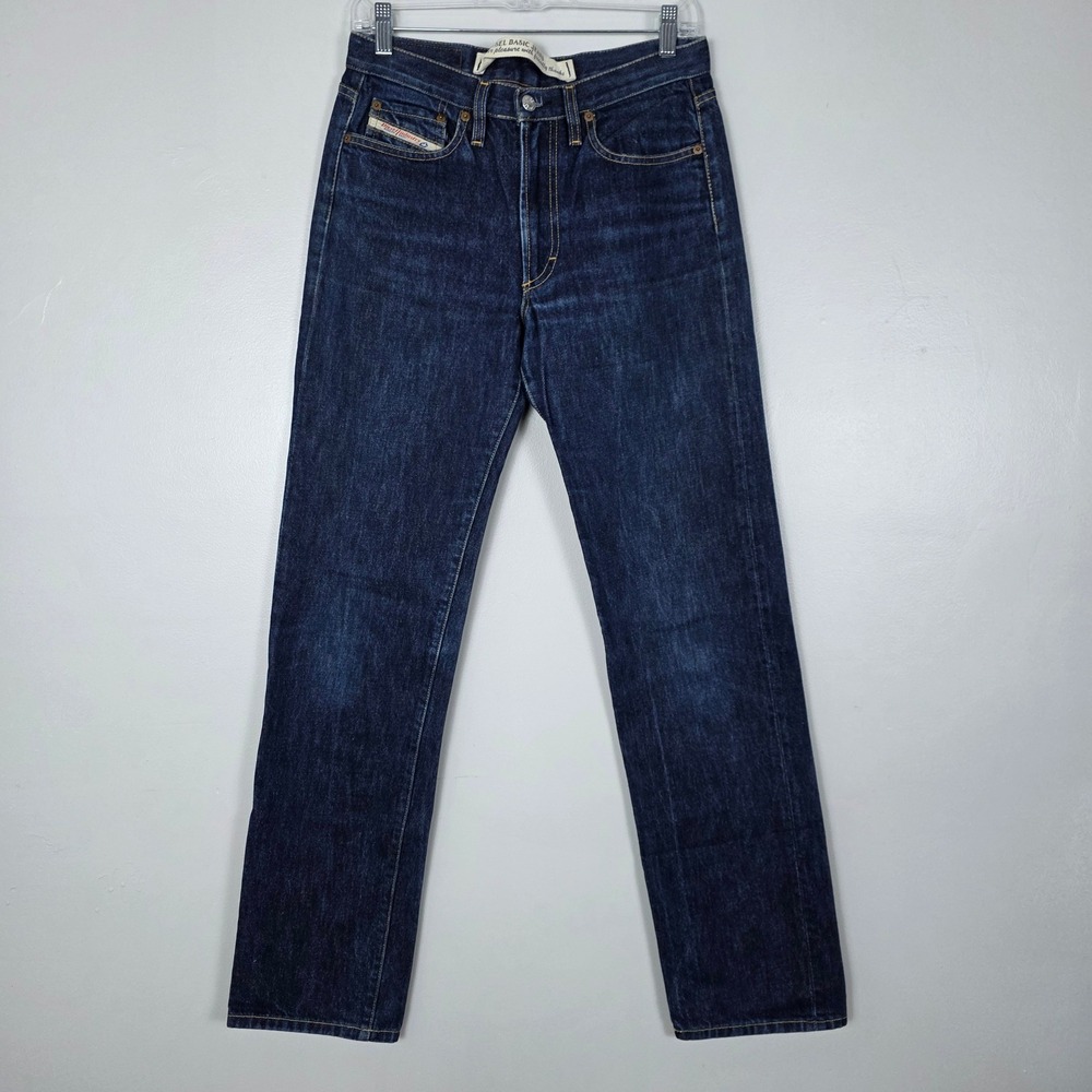 Diesel Luster Jeans Men's Size 30 Dark Wash RR55 Straight Leg Denim Pants